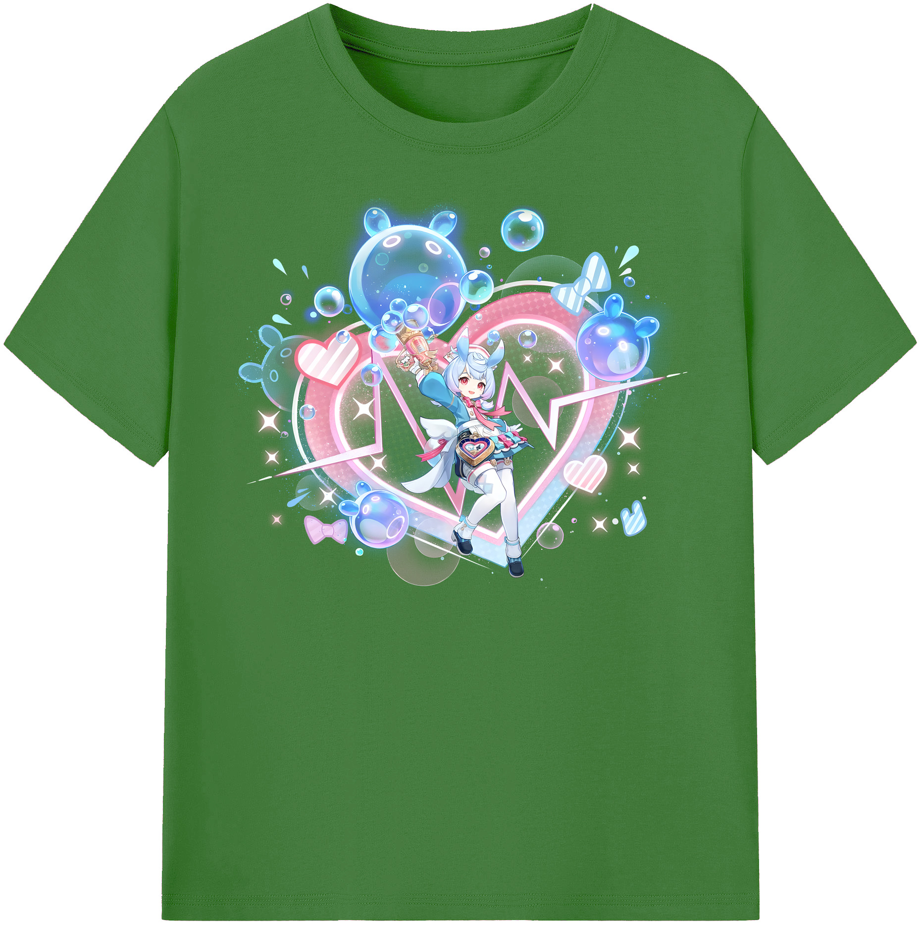 げんし神 シゲウィン genshin Shigewin レディースカジュアルプリントTシャツ（綿100％）